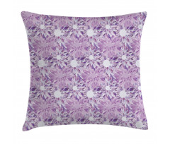 Digital Floral Design Pillow Cover
