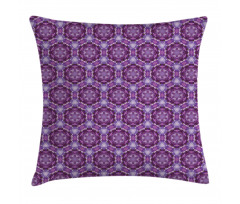 Fractal Primitive Mosaic Pillow Cover