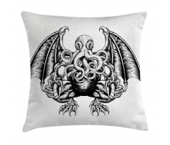 Cosmic Evil Monster Pillow Cover