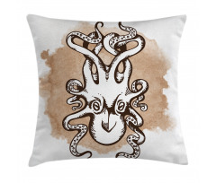 Kraken Monster Pillow Cover
