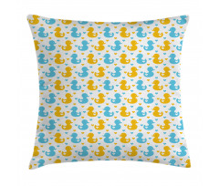 Hearts Baby Print Pillow Cover