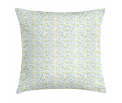 Ivy Branch and Flowers Pillow Cover