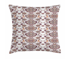 Floral Hippie Design Pillow Cover