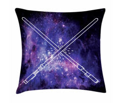 Outer Space Fantasy Pillow Cover