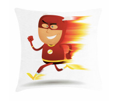 Bolt Man with Lghts Pillow Cover