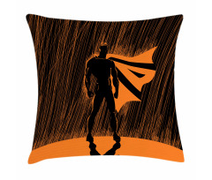Super Powered Hero Pillow Cover
