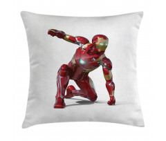 Robot Hero Costume Pillow Cover