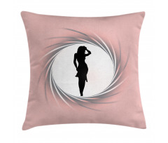 Hot Lady Pastel Pillow Cover