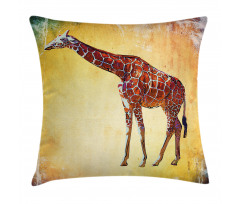 Vintage Scenic Pillow Cover