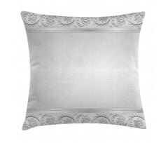 Classical Bridal Floral Motif Pillow Cover