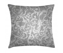 Victorian Leaf Flowers Pillow Cover