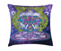 Mandala Out Space Image Pillow Cover