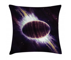 Trippy Planet Cosmos Pillow Cover