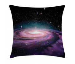 Galaxy in Outer Space Pillow Cover