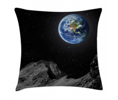 Moon Mars Planet Earth Pillow Cover