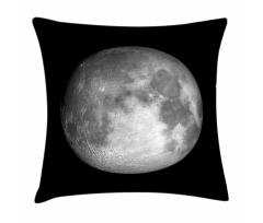 Trippy Moon Planet Space Pillow Cover