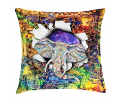 Ethnic Fantasy Ornament Pillow Cover