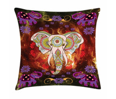 Oriental Space Effects Pillow Cover