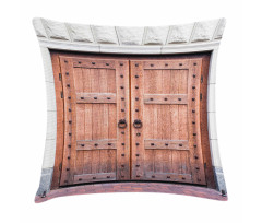 Antique French Wood Door Pillow Cover