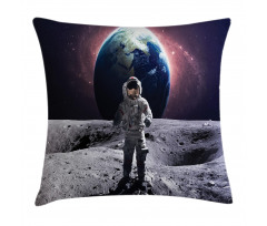 Brace Astronaut Cosmos Pillow Cover