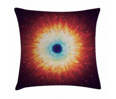 Galaxy with Stars Pillow Cover
