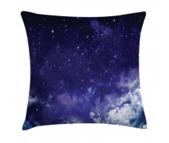 Dreamy Night with Stars Pillow Cover