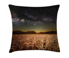 Star Clusters in Twilight Pillow Cover