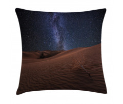 Desert Lunar Life on Mars Pillow Cover