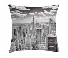 Manhattan Urban Scenery Pillow Cover