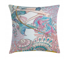 Greek Myth Seashell Pillow Cover