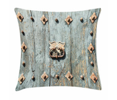 European Building Door Pillow Cover