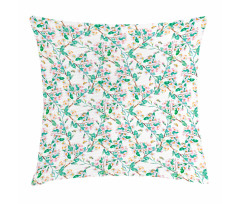Japanese Spring Blossoms Pillow Cover