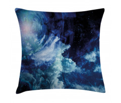 Universe Spiral Galaxy Pillow Cover