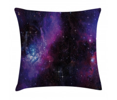 Nebula Dark Galaxy Stars Pillow Cover