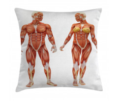 Male Human Body Pillow Cover