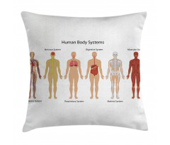 Skeleton System Pillow Cover