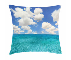 Tropical Island Beach Pillow Cover