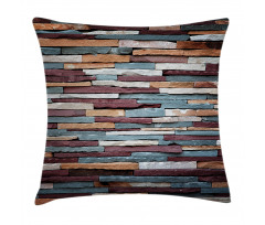 Abstract Colored Stones Pillow Cover