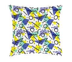 Geometric Retro Theme Pillow Cover