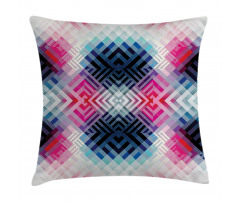 Geometric Lines Angle Pillow Cover
