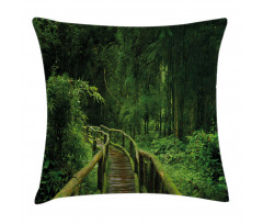 Tropical Thailand Forest Pillow Cover