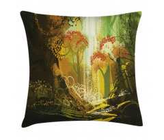 Vivid Autumn Season Pillow Cover