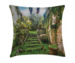 Floral Ivy Fairy Theme Pillow Cover