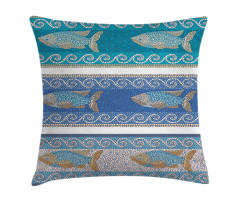 Marine Style Pattern Pillow Cover