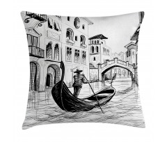 Mediterranean Holiday Pillow Cover