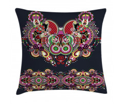 Ornate Paisley Features Pillow Cover