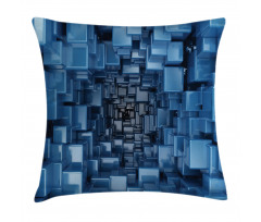 Digital Geometric Pillow Cover