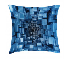 Digital Geometric Pillow Cover