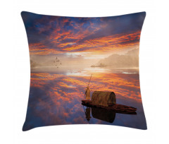 Man in Imagine Ship Pillow Cover