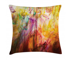 Rainbow Colored Image Pillow Cover